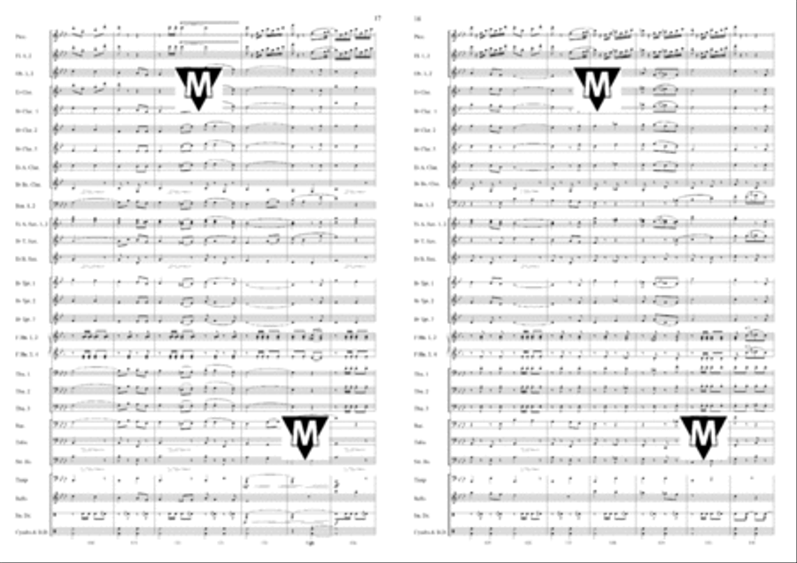 MGB March Concert Band scores gallery preview page 10