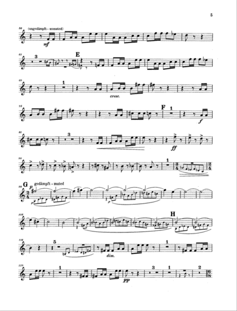 Sonata French Horn Quartet scores gallery preview page 5
