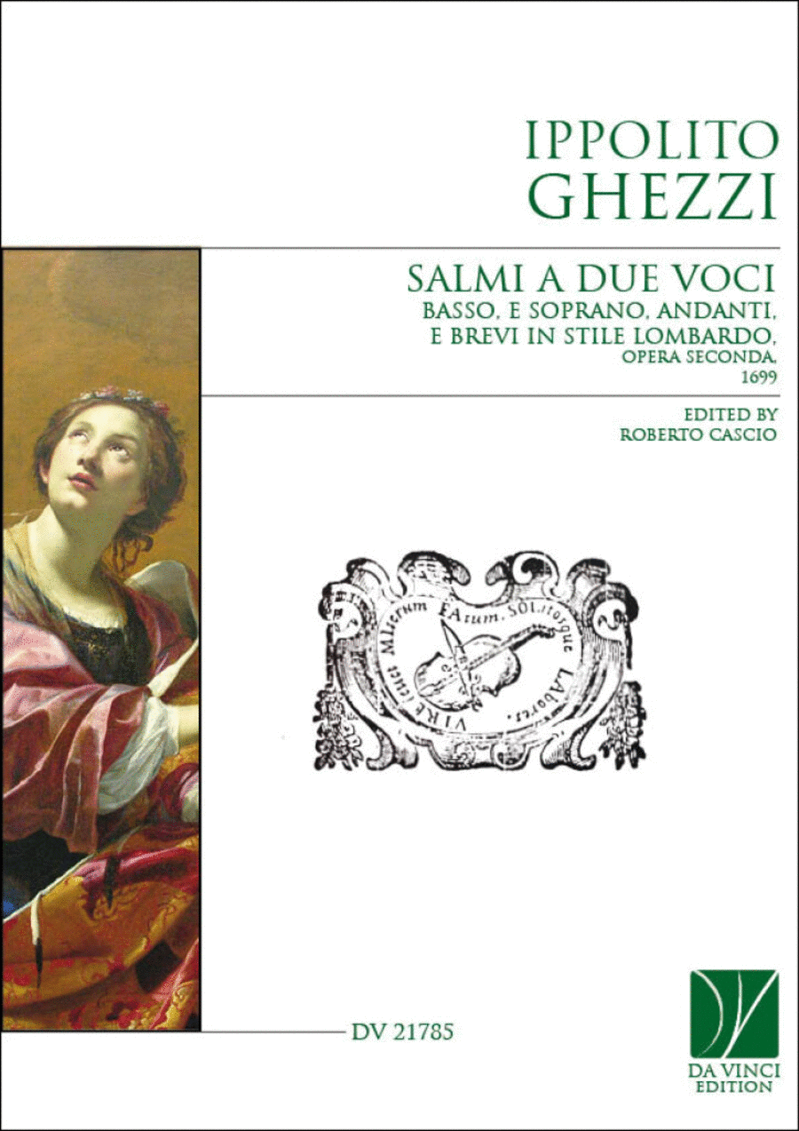 Salmi a due voci, Basso, e Soprano Choir scores gallery preview page 1