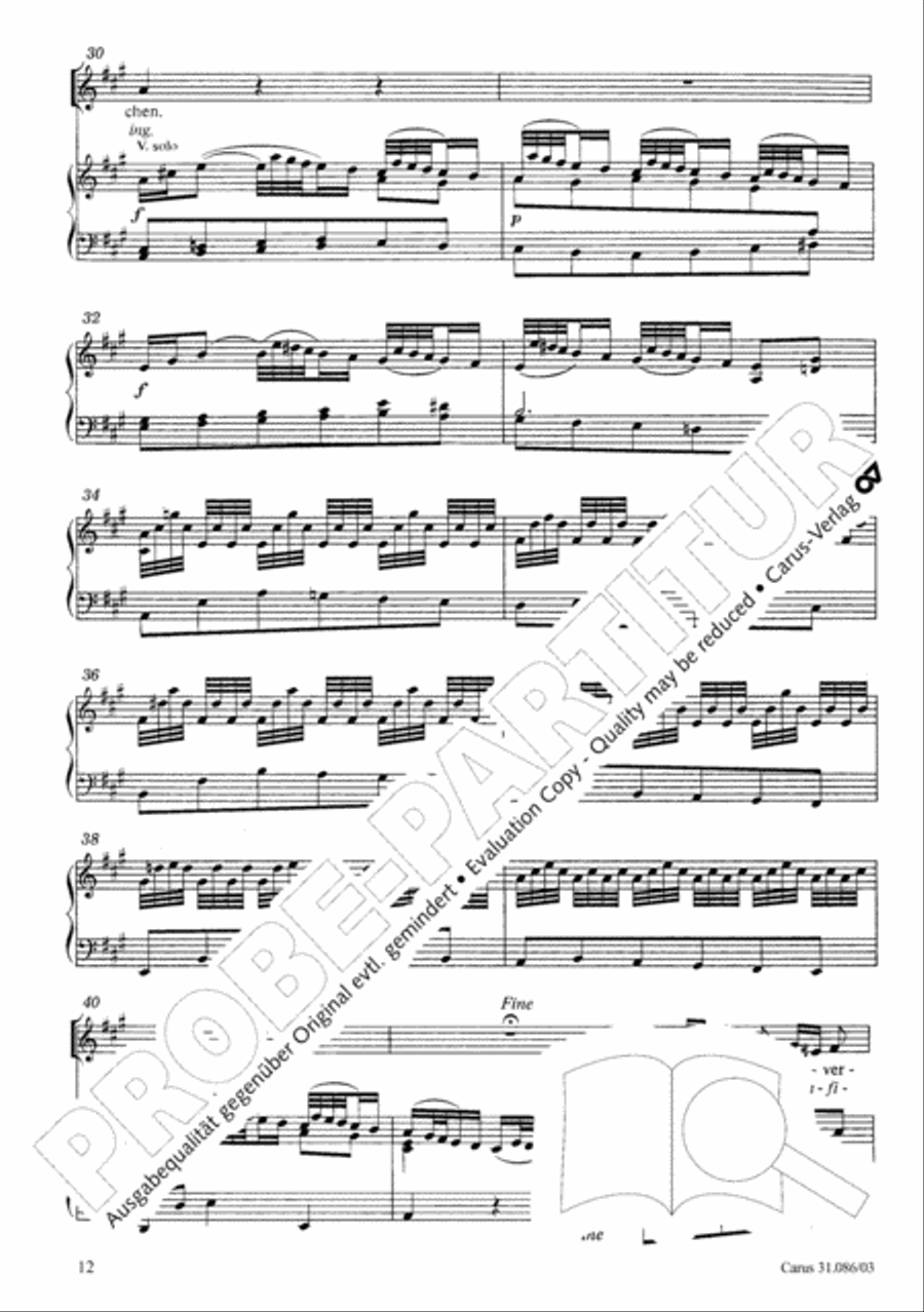Truly, truly I say to you (Wahrlich, wahrlich, ich sage euch) 4-Part scores gallery preview page 13