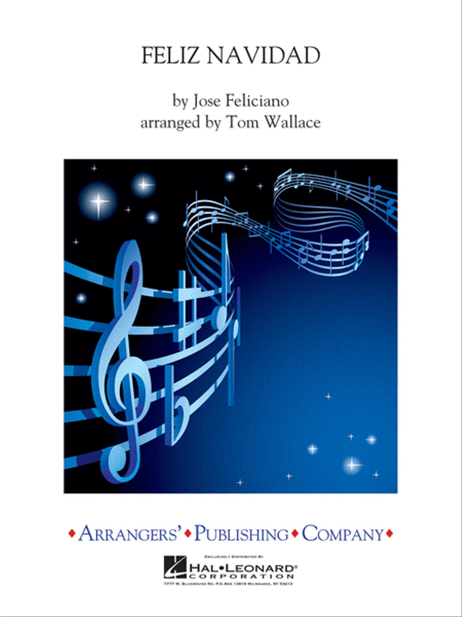 Feliz Navidad Concert Band scores gallery preview page 1