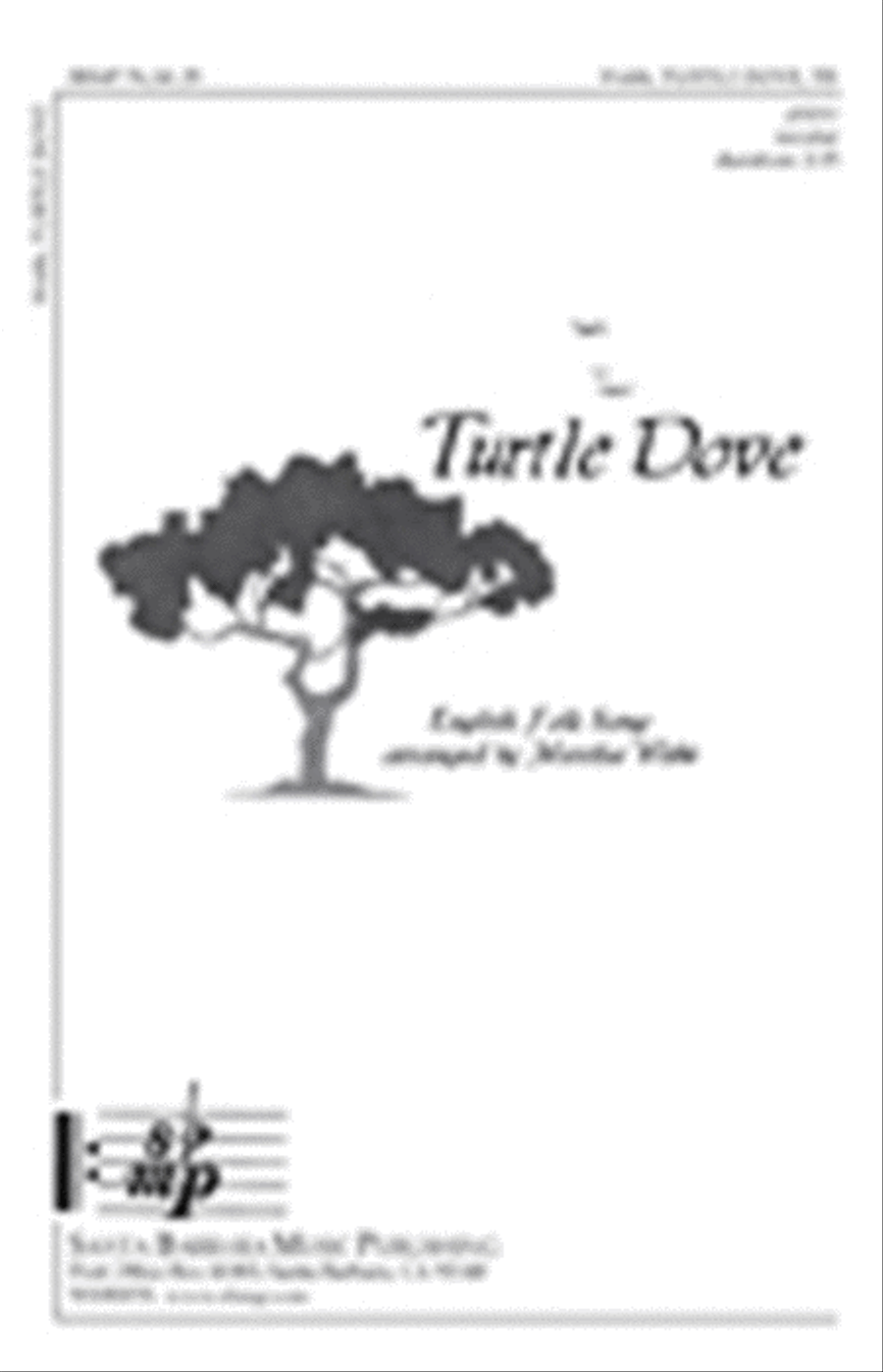 Turtle Dove - TB Octavo TB scores gallery preview page 1