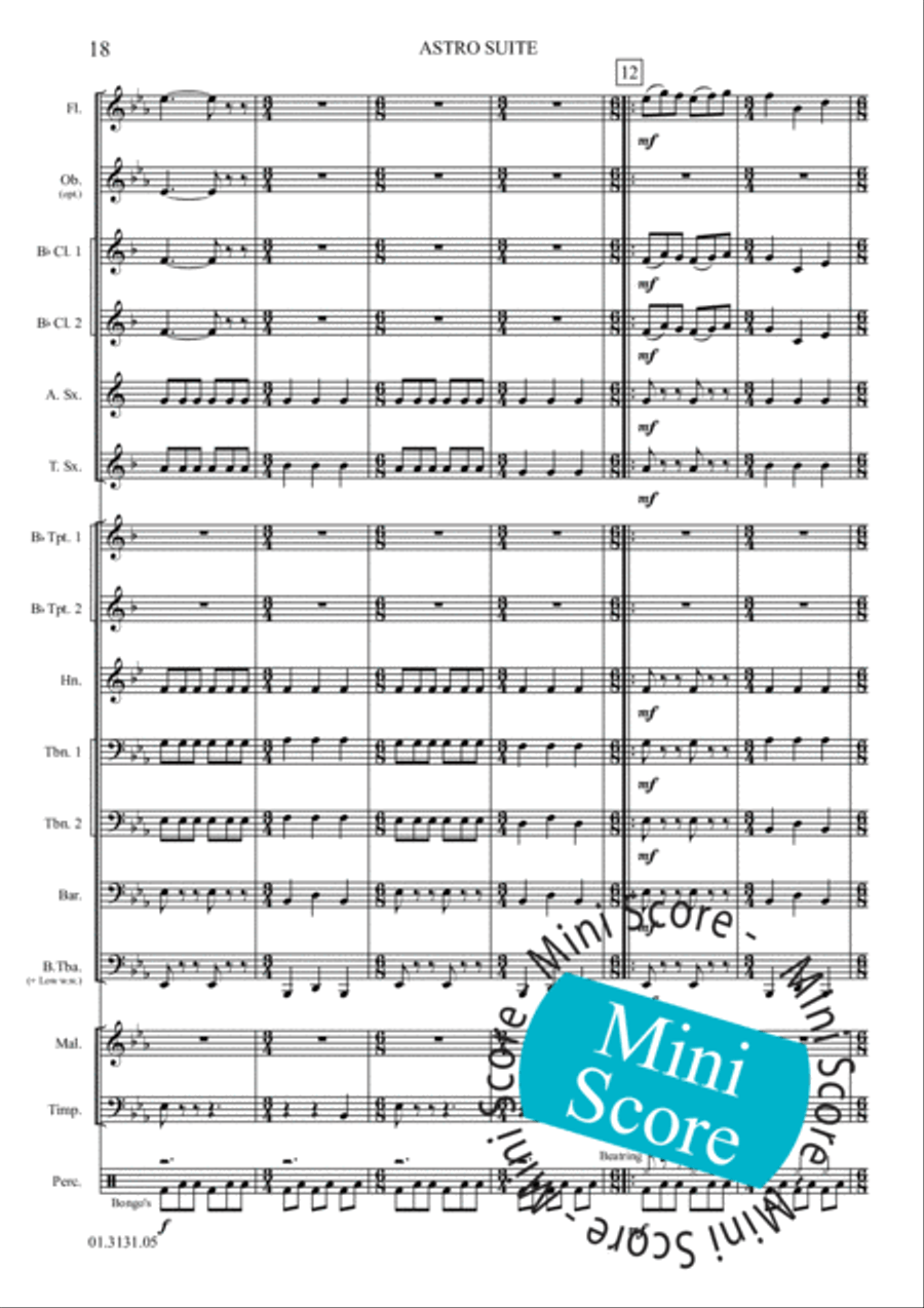Astro Suite Astro Suite Concert Band scores gallery preview page 24