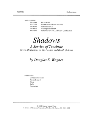 Shadows - String Orch Score & Parts