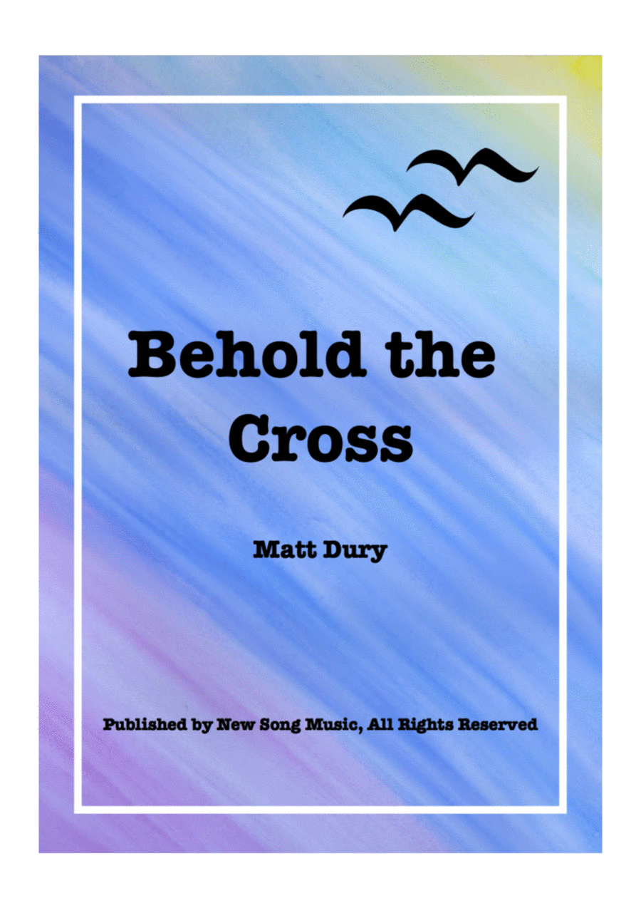 Behold the Cross Behold the Cross Voice scores gallery preview page 1