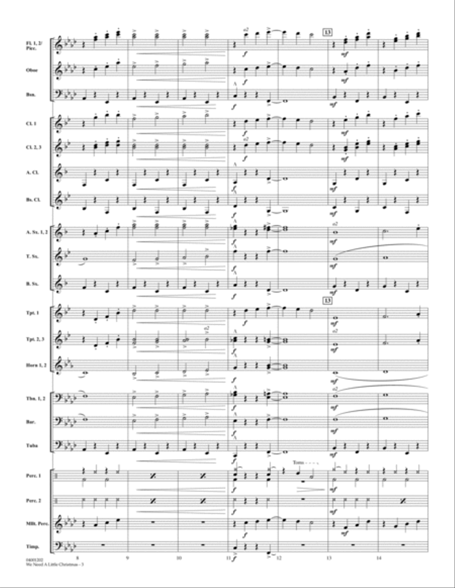 We Need a Little Christmas (from 