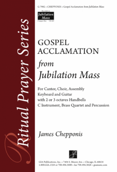 Gospel Acclamation from "Jubilation Mass" - Guitar edition