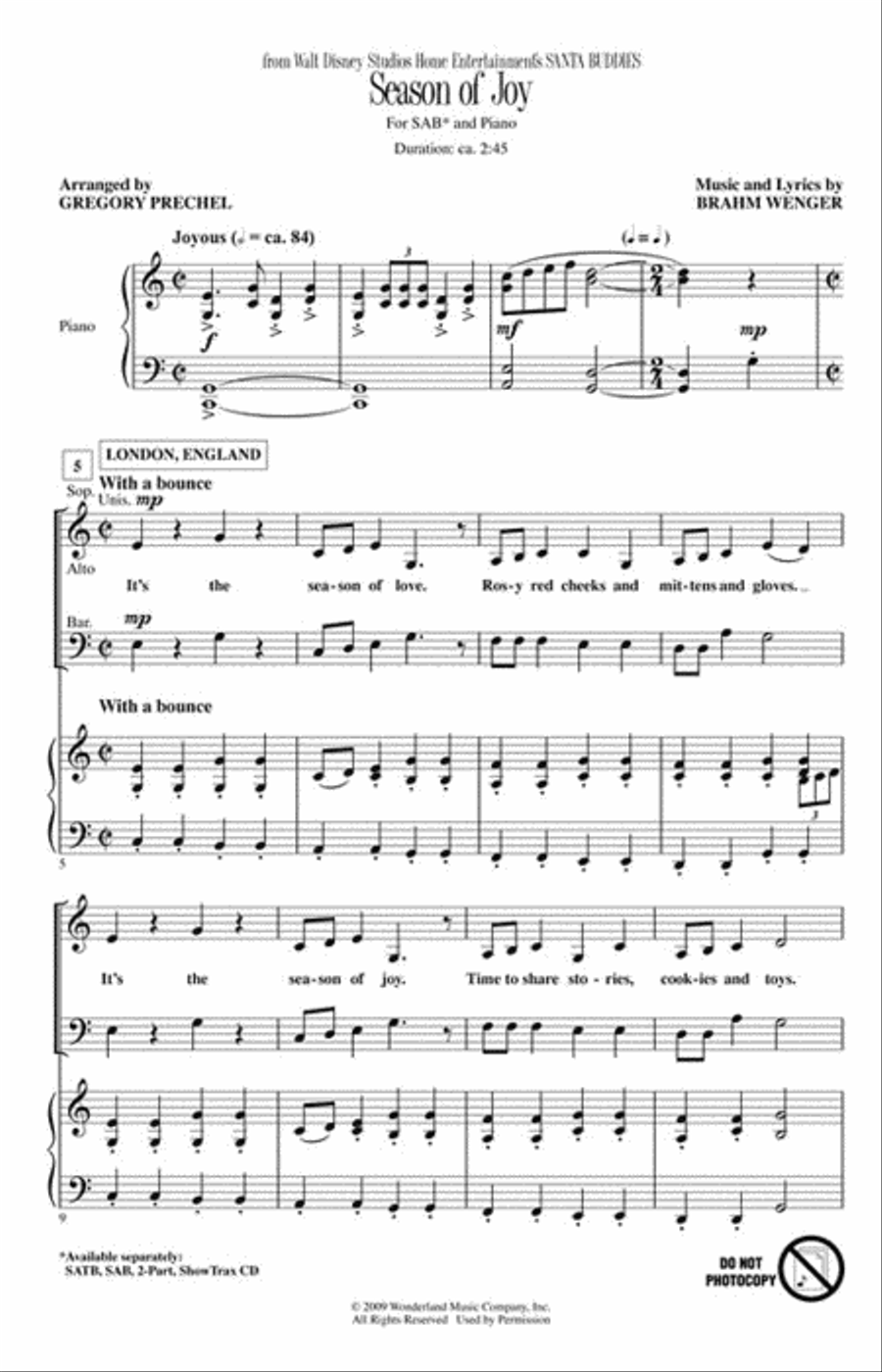Season of Joy Season of Joy 3-Part scores gallery preview page 2