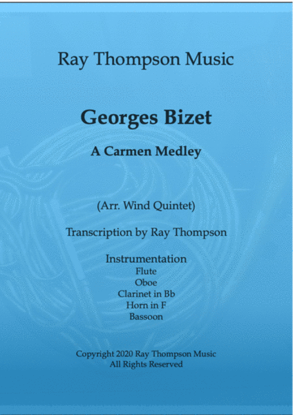 Bizet: A Carmen Medley - wind quintet image number null