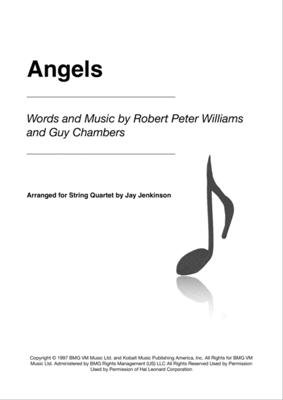 Angels String Quartet scores gallery preview page 1