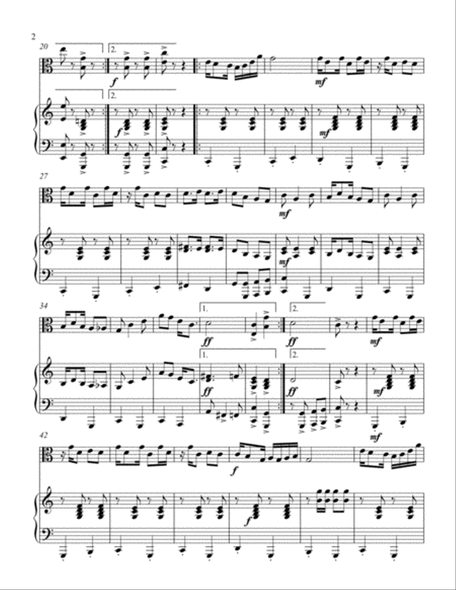 Blackville Society Viola scores gallery preview page 2