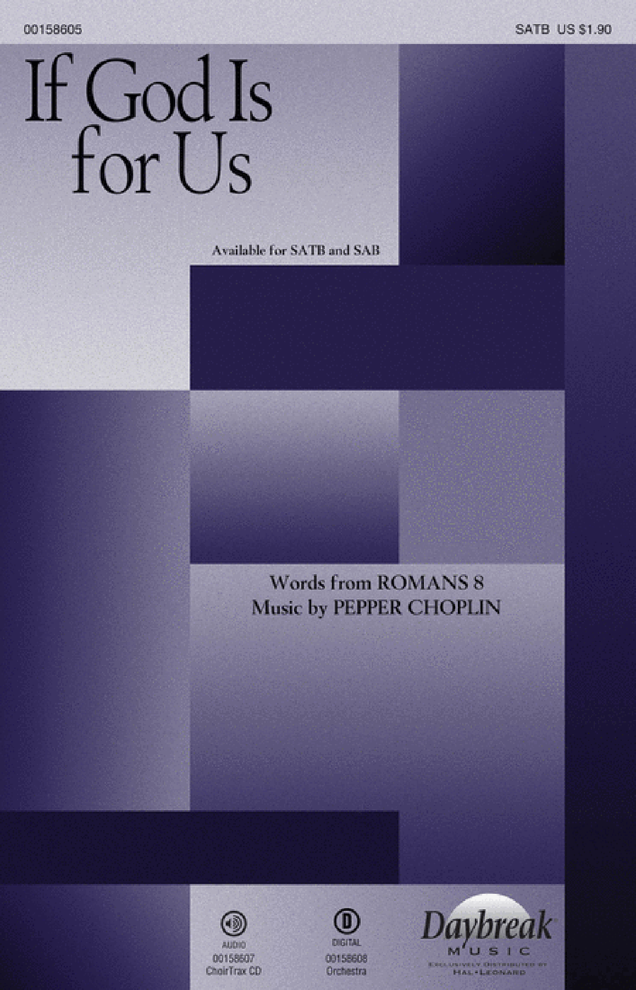 If God Is for Us 4-Part scores gallery preview page 1