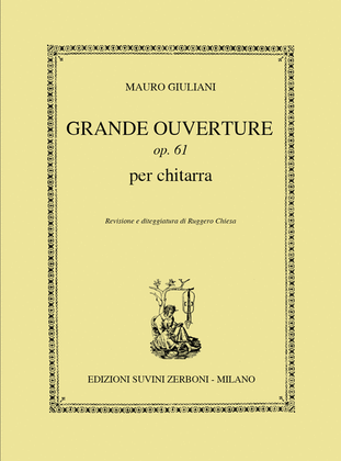 Book cover for Grande Ouverture Sc 61 Per Chitarra (8)
