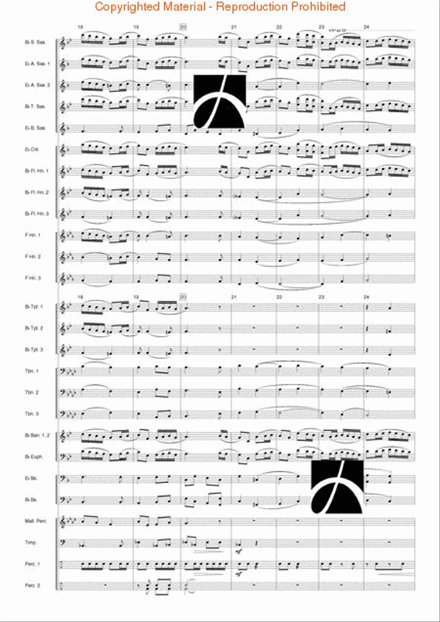 Artemis (Fulnaho) Concert Band scores gallery preview page 4