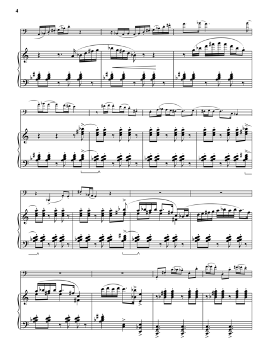 Fantasy Euphonium scores gallery preview page 4