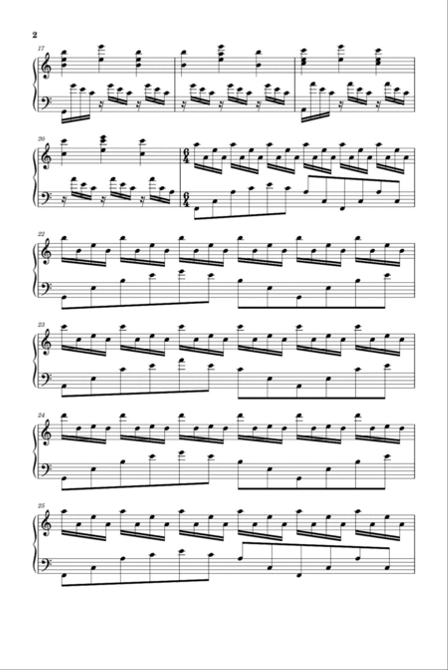 Cornfield Chase Cornfield Chase Piano Solo scores gallery preview page 2