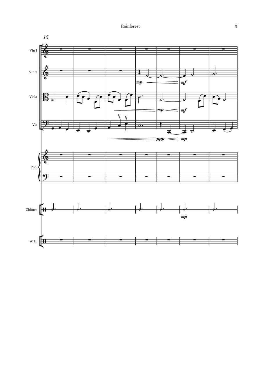 Rainforest Piano Quintet scores gallery preview page 3