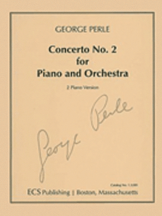 Book cover for Concerto No. 2 (2 Piano Score)