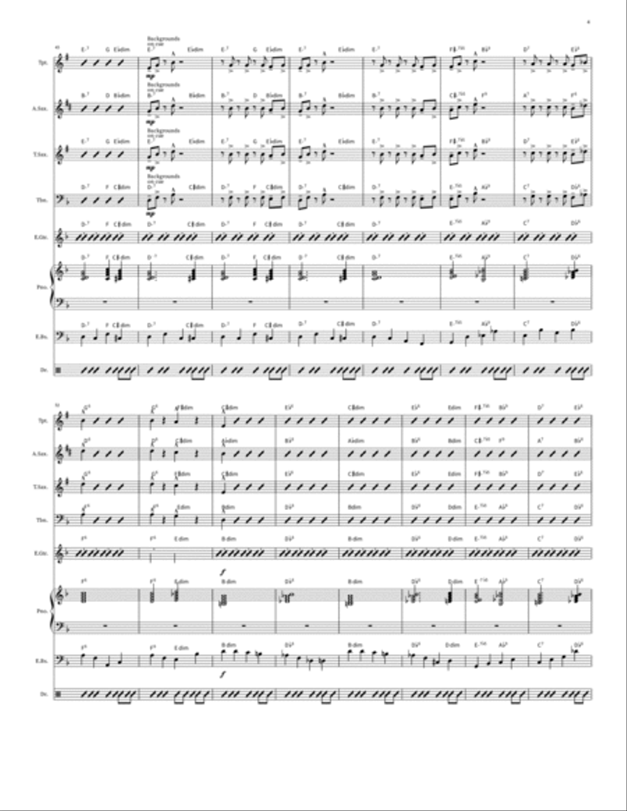 The Choices We Make Jazz Ensemble scores gallery preview page 4