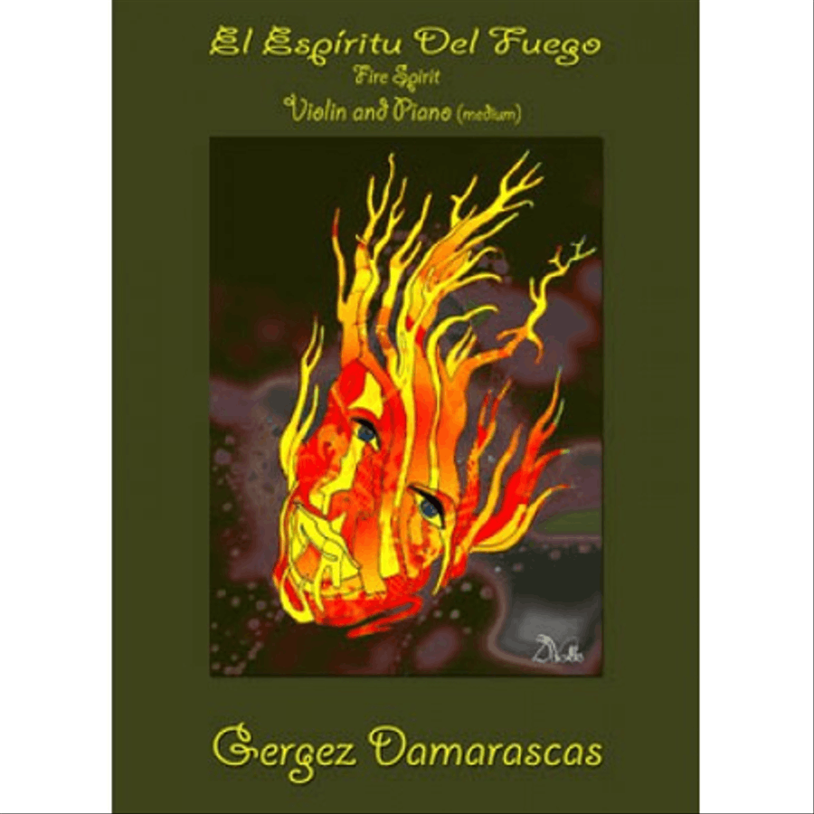El Spiritu del Fuego / Fire Spirit for violin Violin Solo scores gallery preview page 1