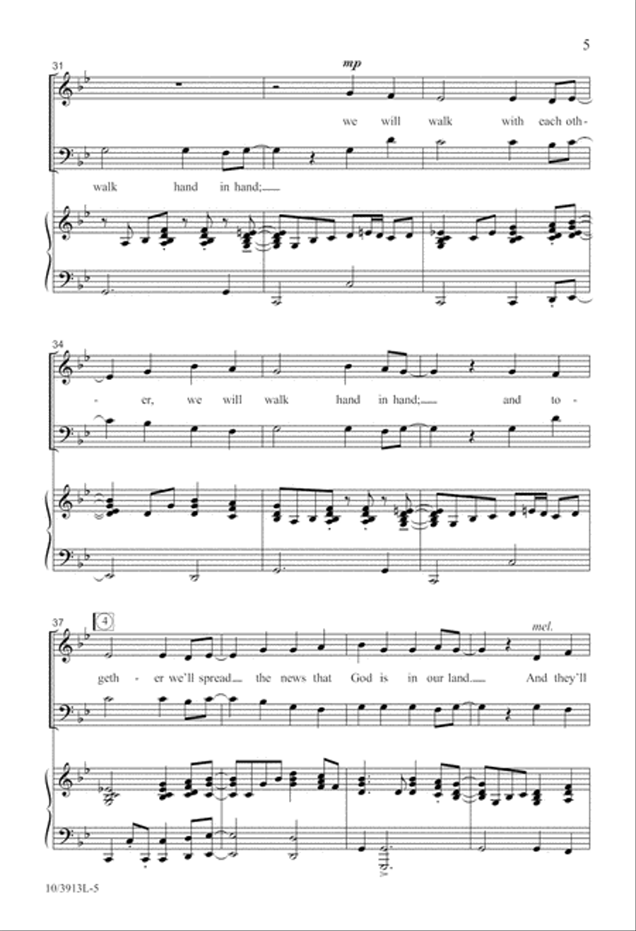 They'll Know We Are Christians 2-Part scores gallery preview page 5