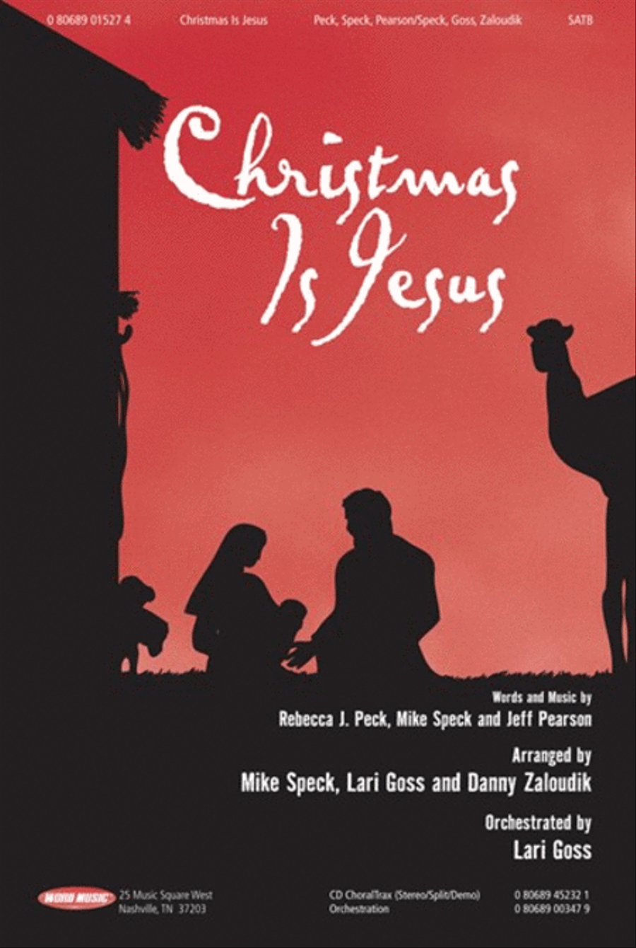 Christmas Is Jesus - CD ChoralTrax Choir scores gallery preview page 1