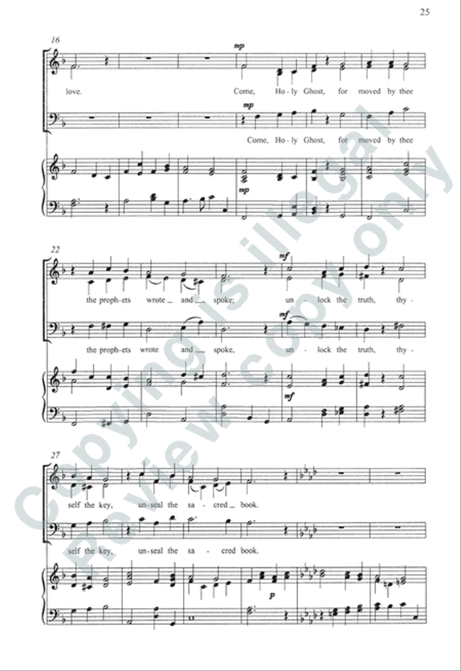 Somerset Anthem Books, Volume III (Holy Spirit) 3-Part scores gallery preview page 12