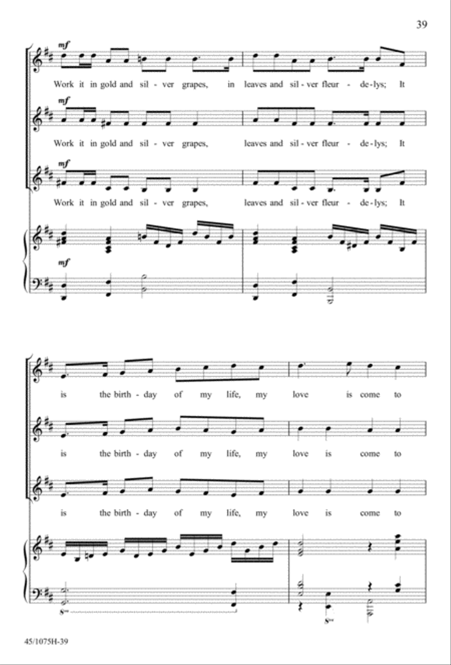In Concert! for SSA SSA scores gallery preview page 41