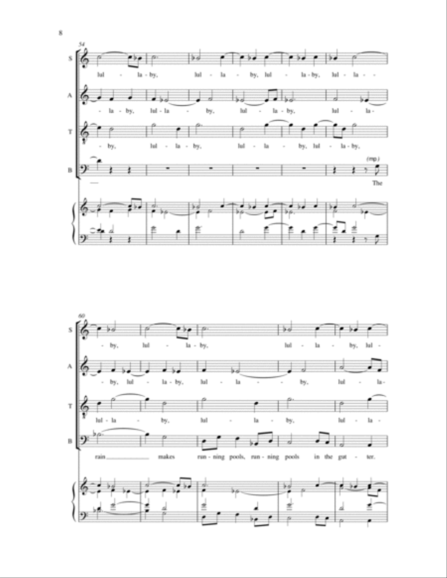 Spring Revels 4-Part scores gallery preview page 11