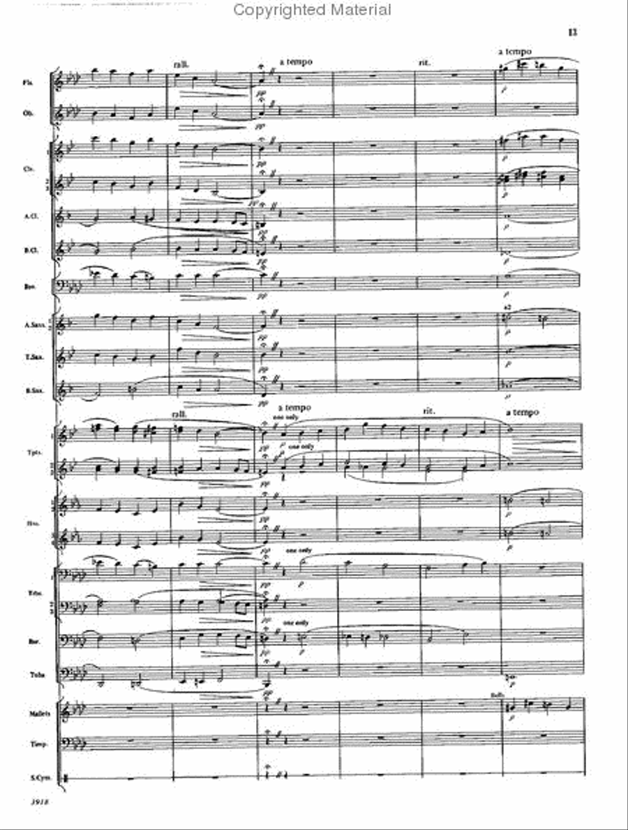 Danny Boy Danny Boy Concert Band scores gallery preview page 12