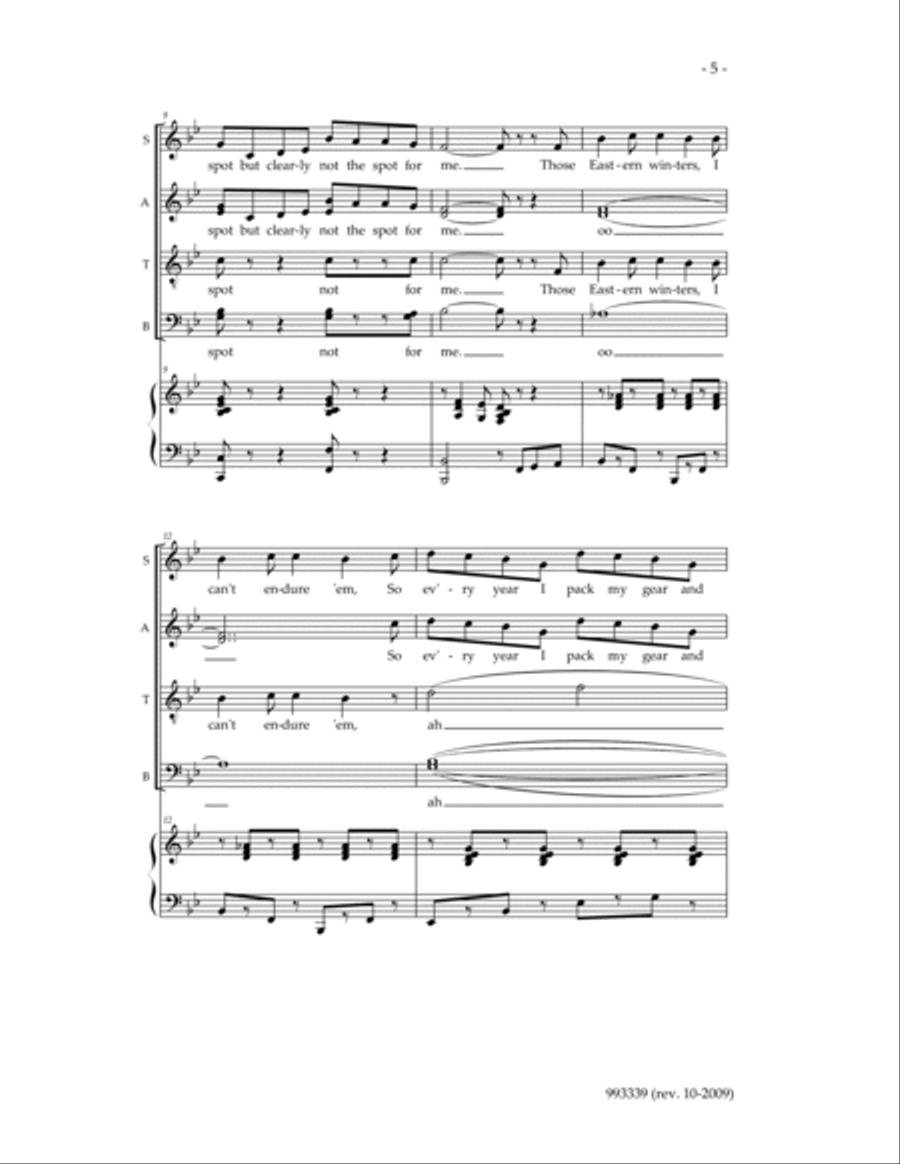 Chanukah in Santa Monica 4-Part scores gallery preview page 3
