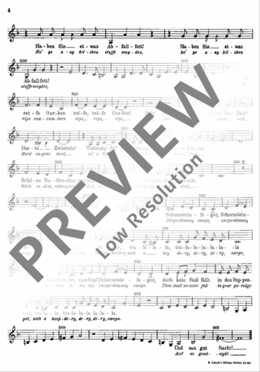 Londoner Straßenrufe Londoner Straßenrufe Violin scores gallery preview page 5