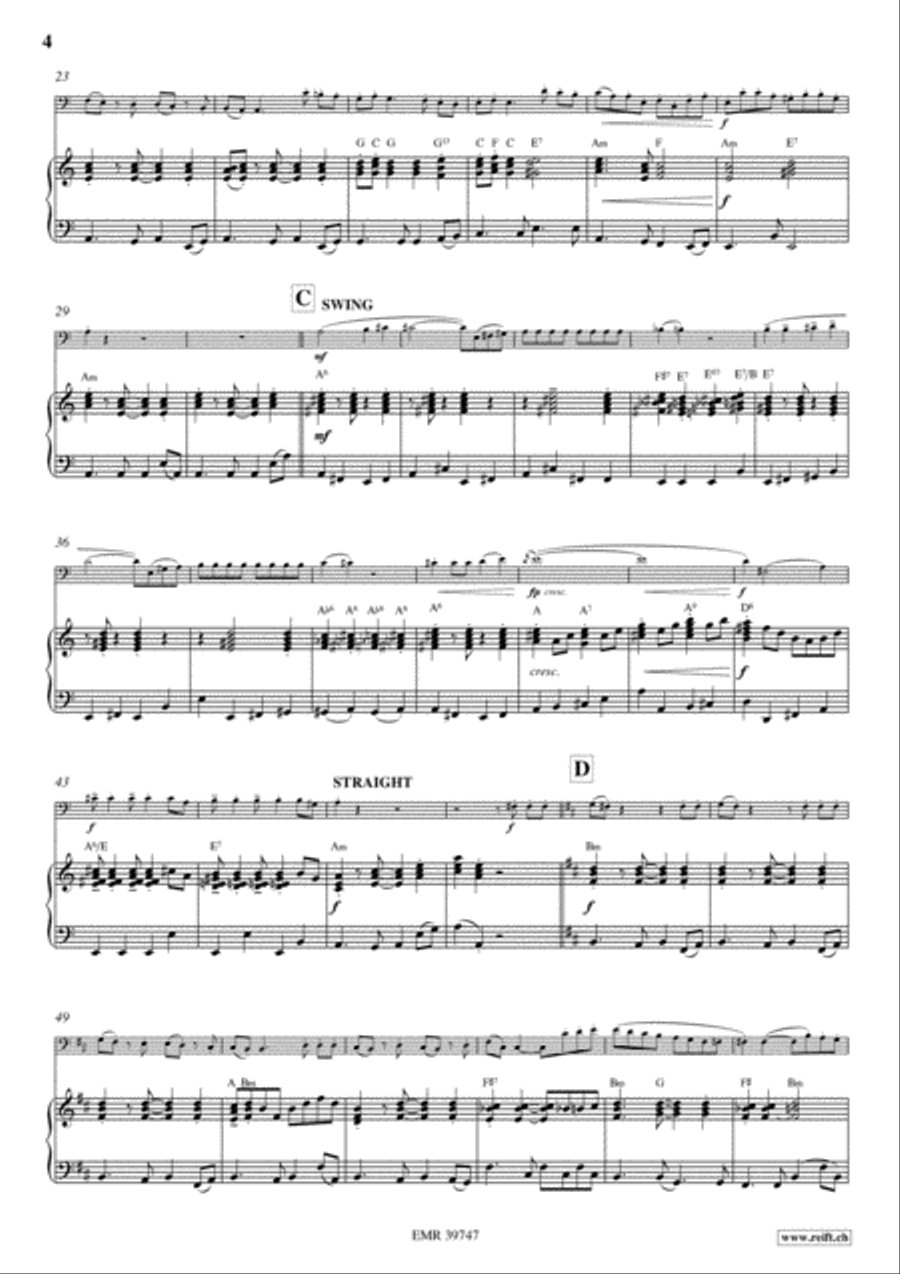 Il Barbiere Of Seville Double Bass scores gallery preview page 5