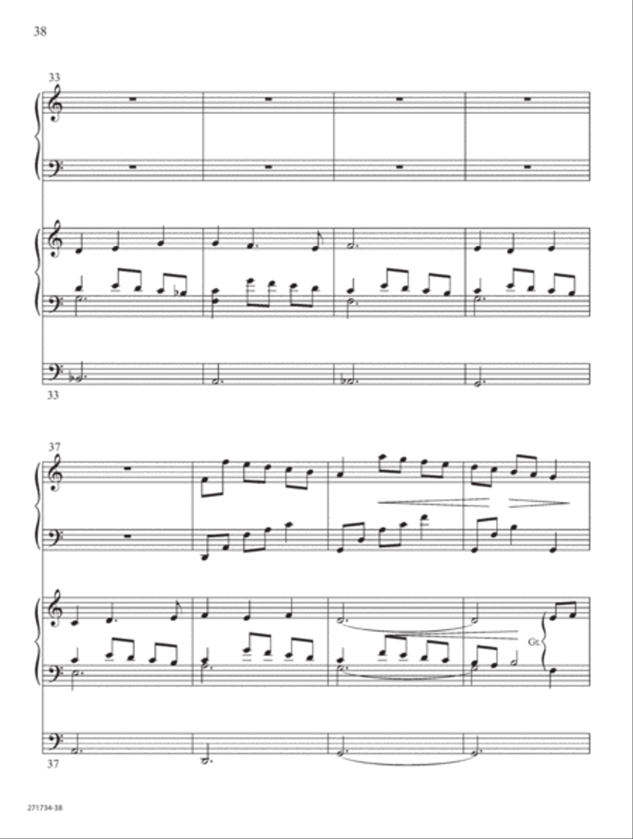 Grace So Amazing Organ scores gallery preview page 21