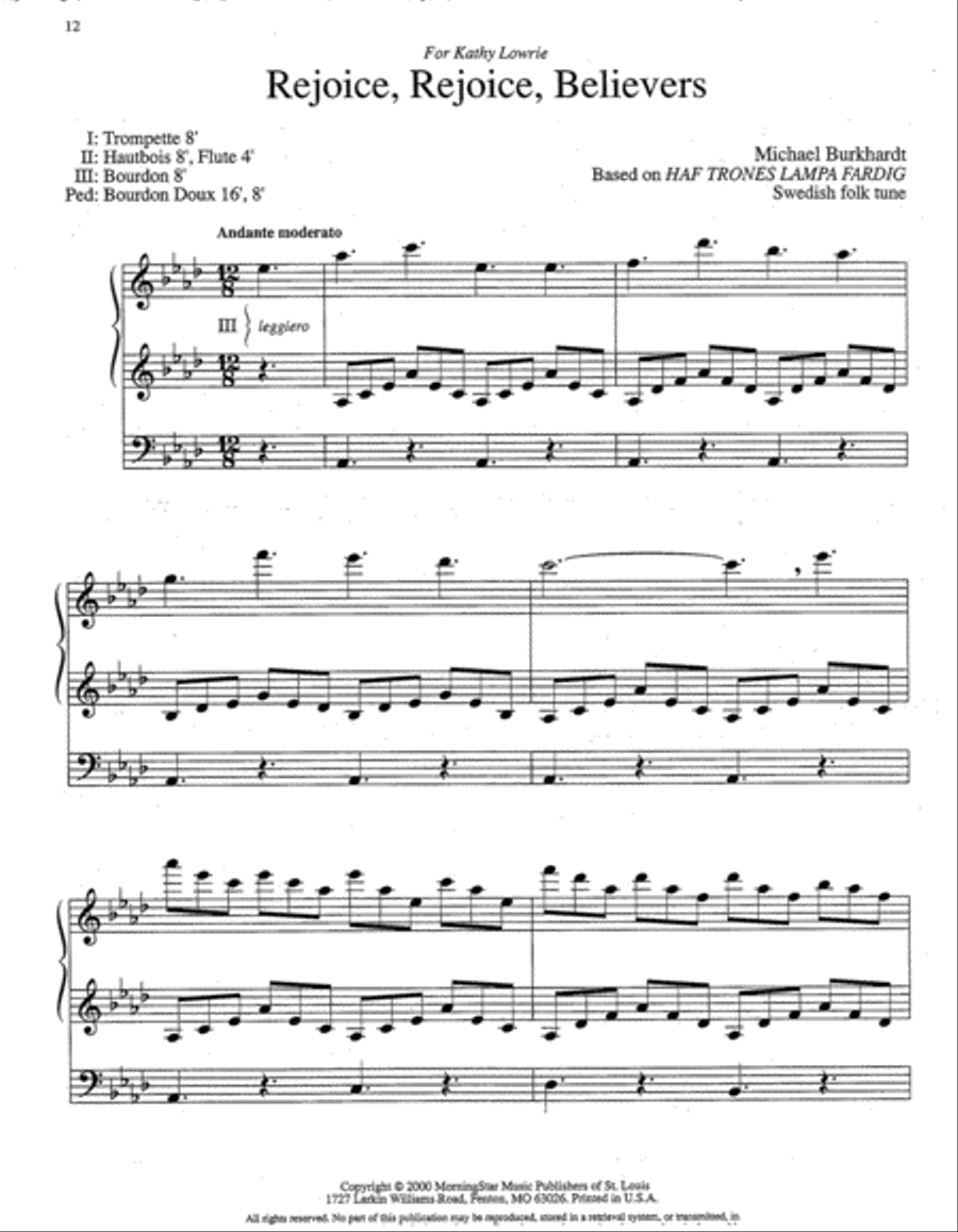 Hymns of Joy Hymns of Joy Organ scores gallery preview page 4