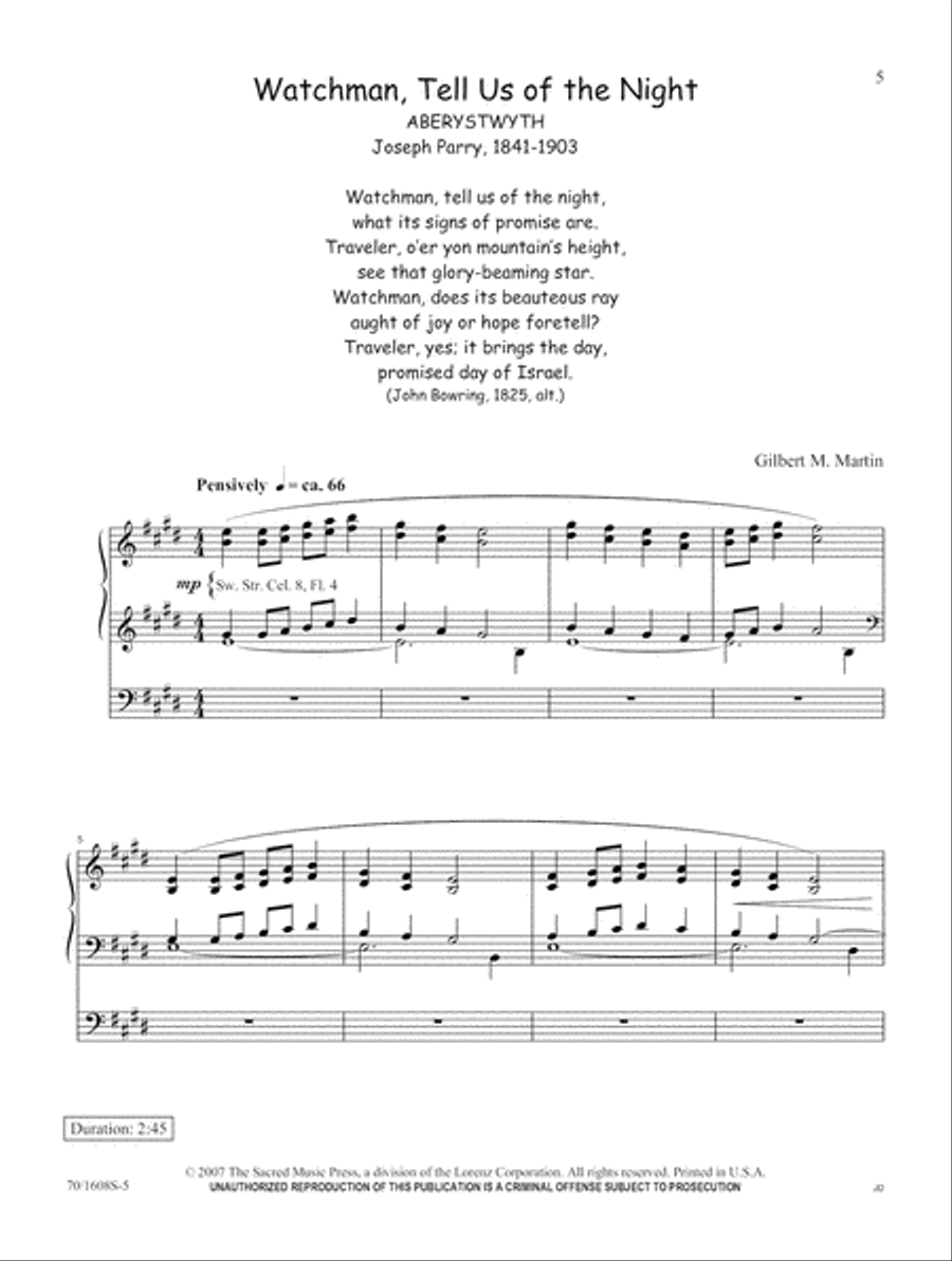 The DaySpring Organ scores gallery preview page 5