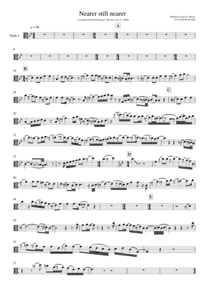Nearer still nearer - duet (viola)