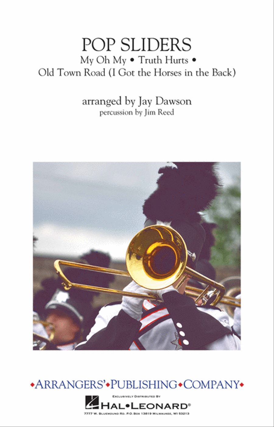 Pop Sliders Marching Band scores gallery preview page 1