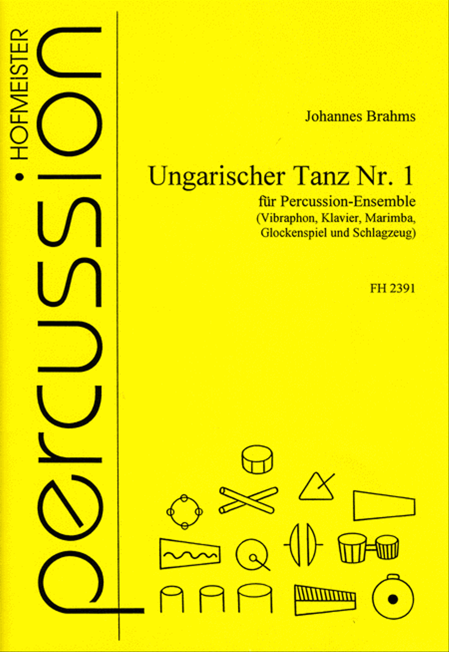 Ungarischer Tanz Nr. 1 Piano scores gallery preview page 1