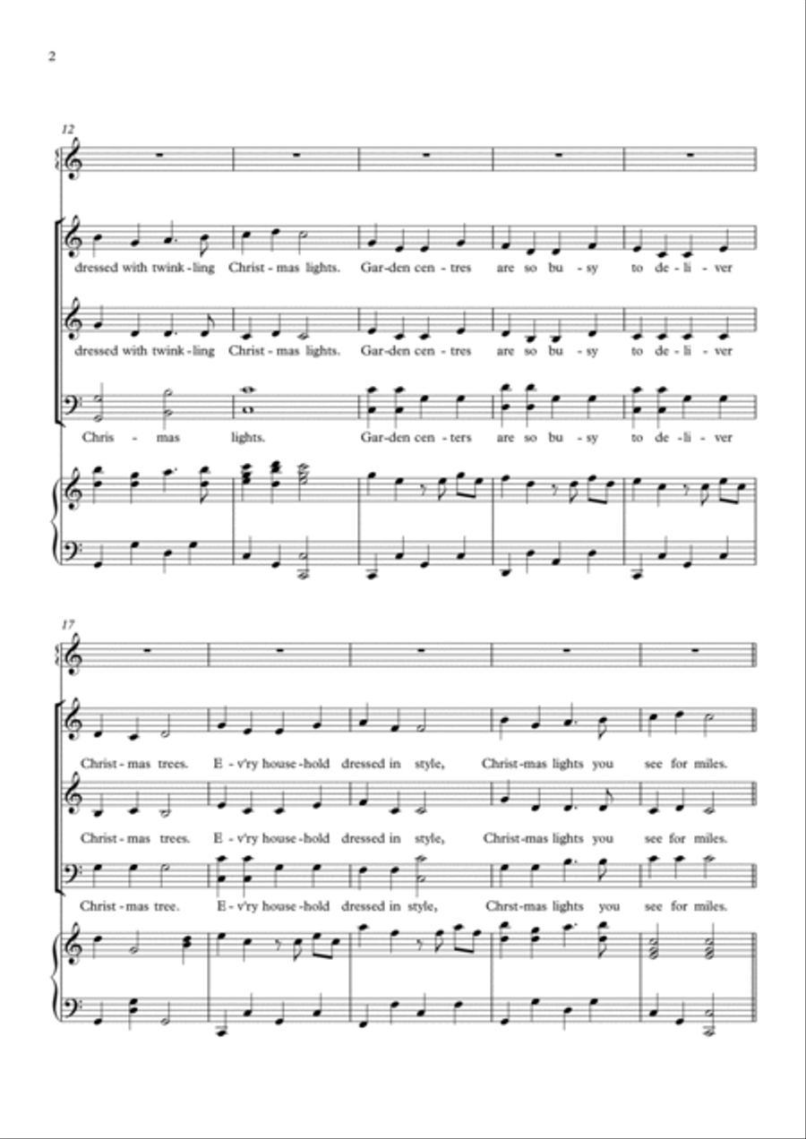 In December... 4-Part scores gallery preview page 2
