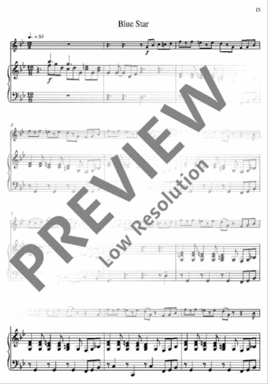 Modern Flutist Flute Solo scores gallery preview page 14
