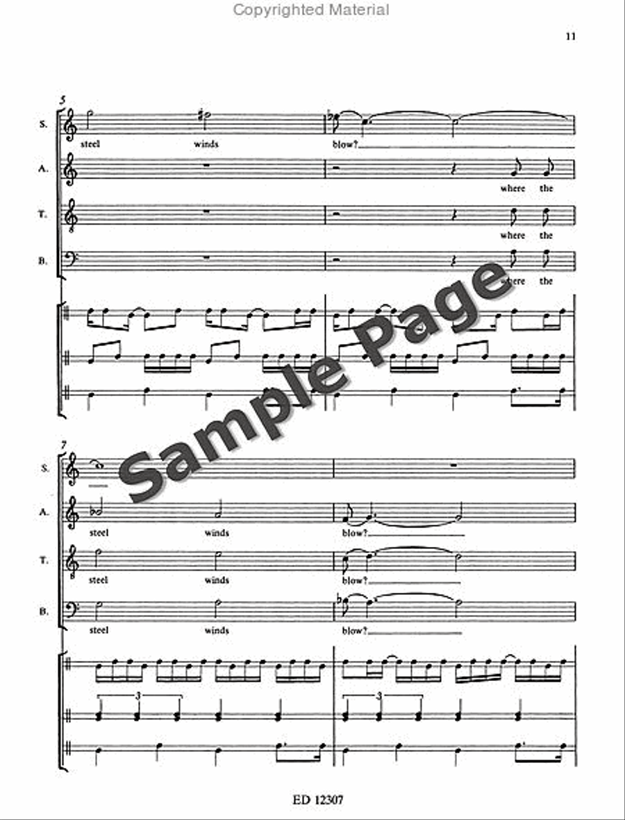 I Dream a World 4-Part scores gallery preview page 14