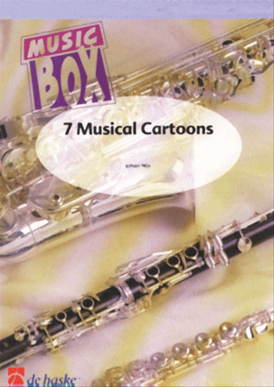 7 Musical Cartoons Flute Trio scores gallery preview page 1