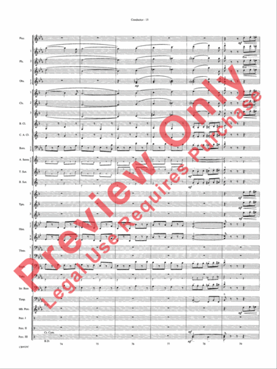 The Wizard of Oz The Wizard of Oz Concert Band scores gallery preview page 18