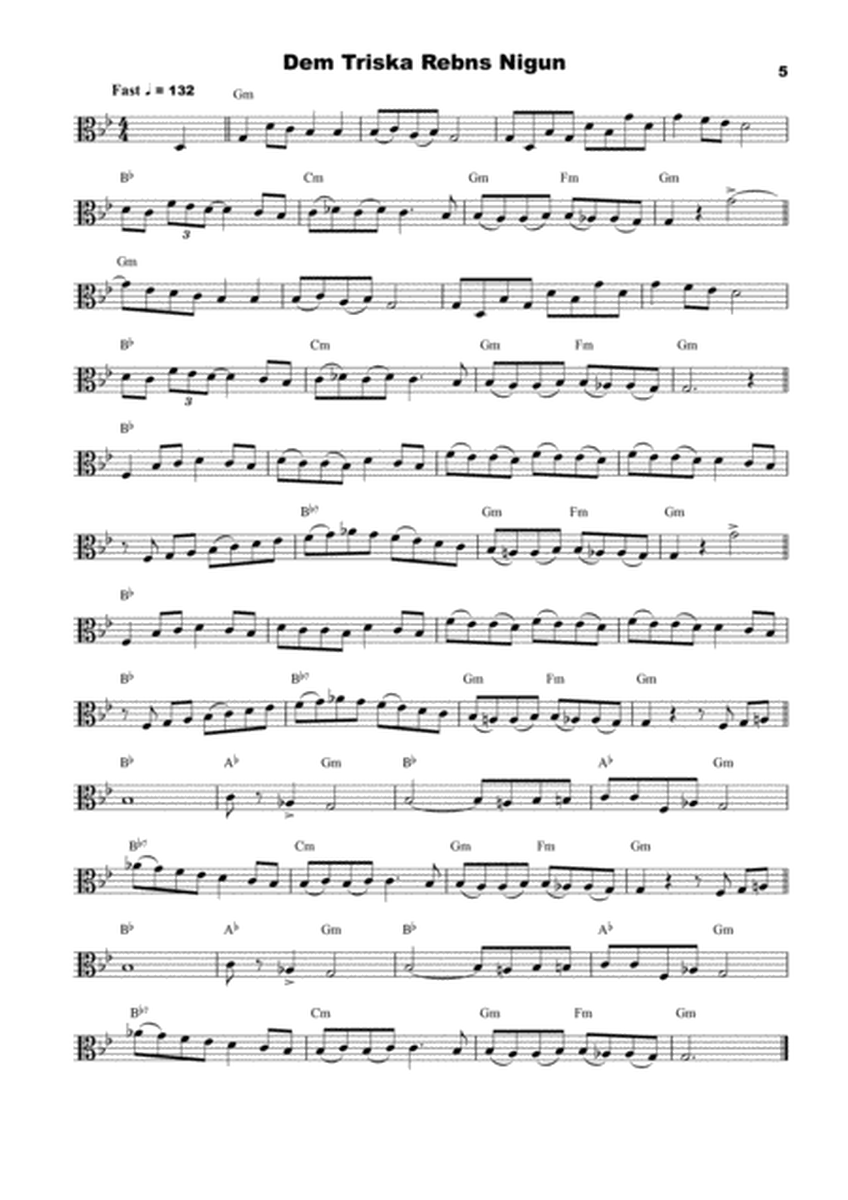 25 Klezmer Tunes for Viola image number null