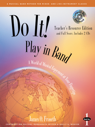 Book cover for Do It! Play In Band - Teacher's Resource Edition for Book 1