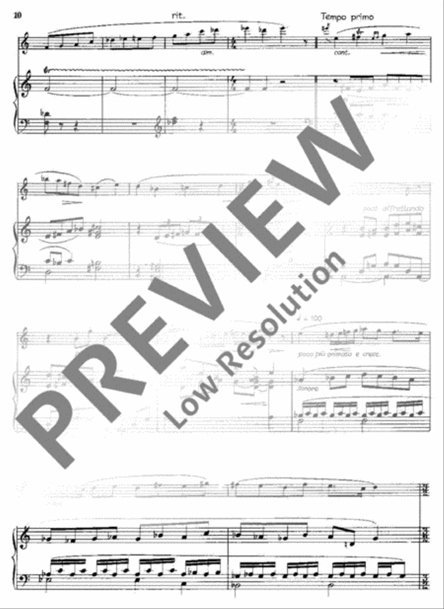 Aubade Flute scores gallery preview page 13