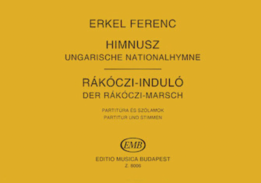 Himnusz ; RÁkÓczi IndulÓ Concert Band scores gallery preview page 1