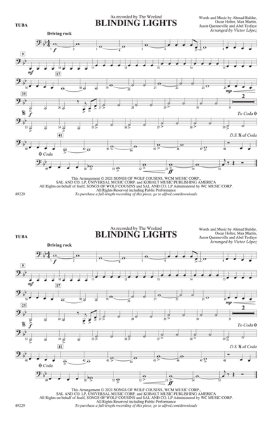Blinding Lights: Tuba