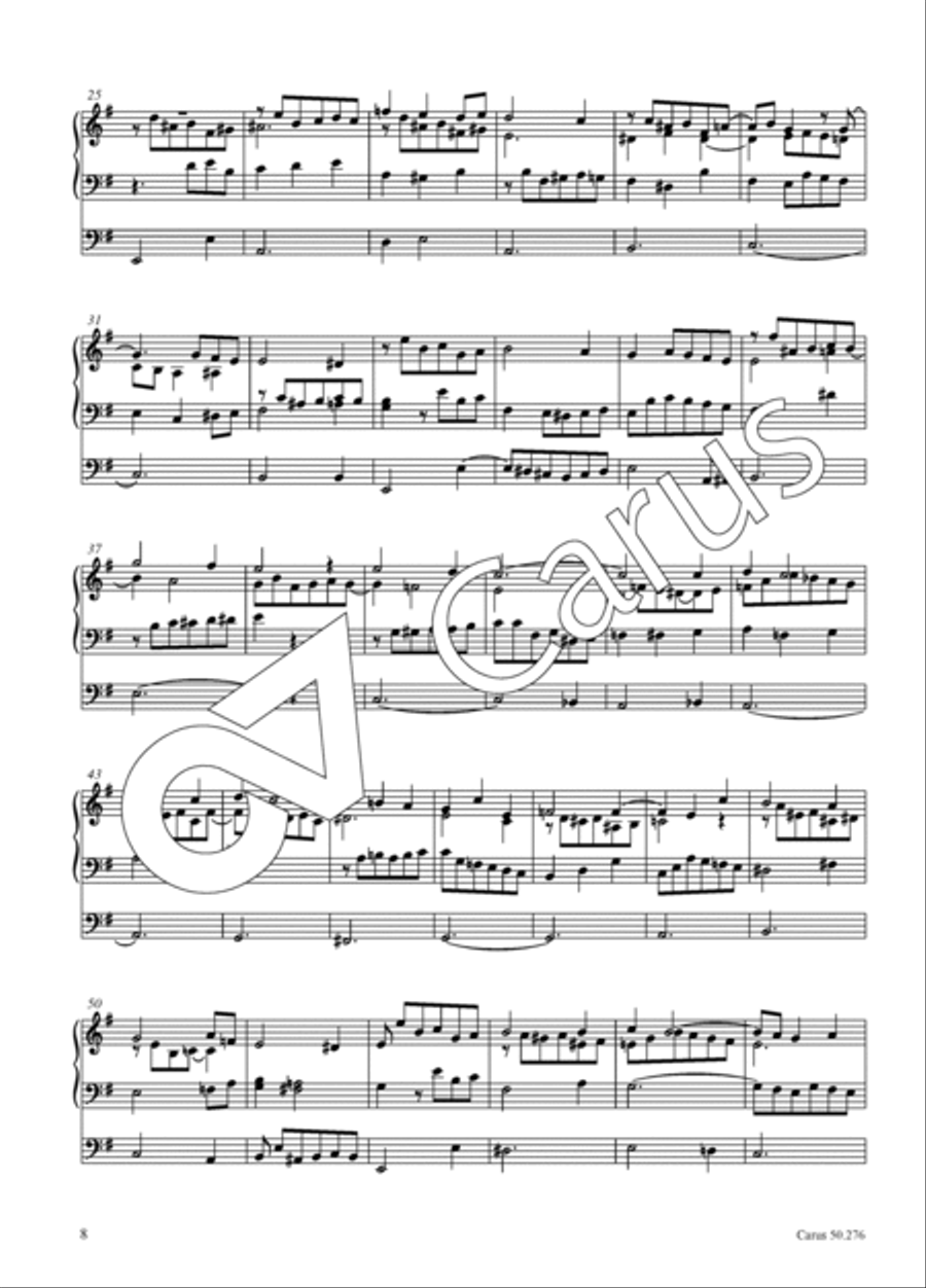 Three preludes and fugues for organ JWV 10, 13 and 17 Organ scores gallery preview page 9